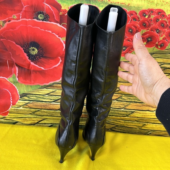 Made in Brazil tall vintage leather boots - Picture 3 of 8